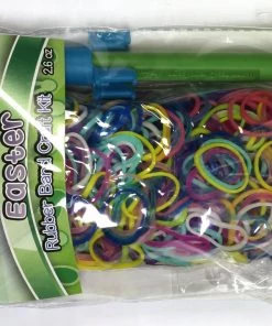 Rainbow Loom USA Webstore Easter Rubber Band Craft Kit With Green Color Hook