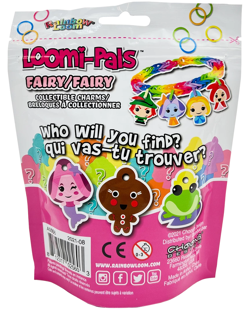 Choon's Design LLC Loomi-Pals Charm Bracelet Kit – Fairy 2 Choon's Design LLC Loomi-Pals Charm Bracelet Kit – Fairy