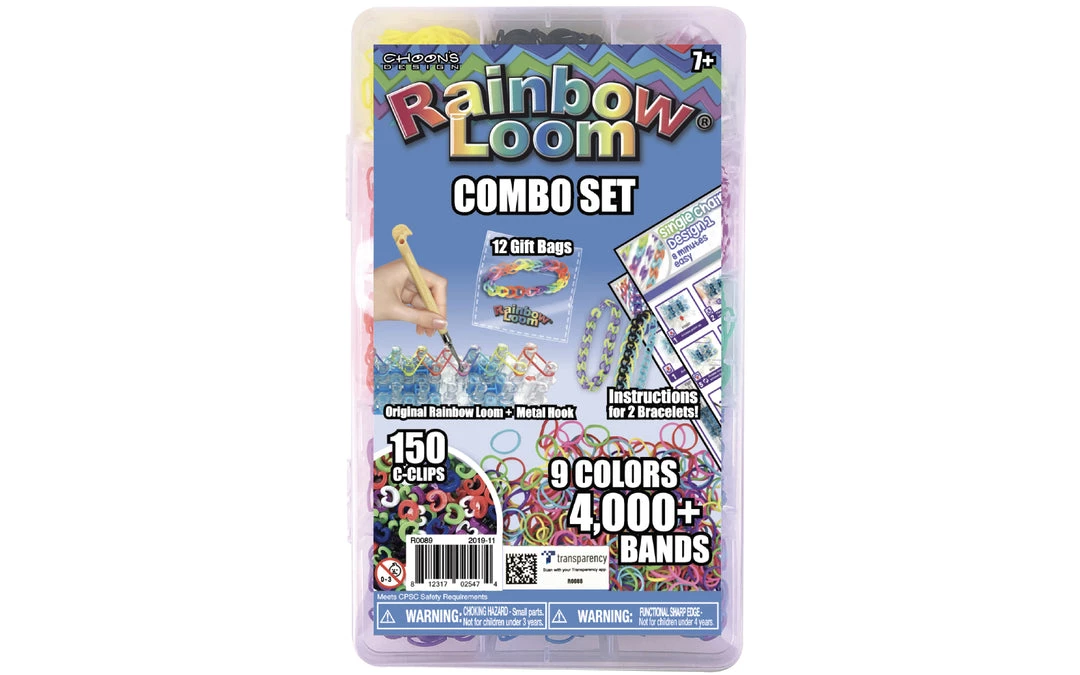 Choon's Design LLC Rainbow Loom Products Rainbow Loom Combo Set 1 Choon's Design LLC Rainbow Loom Products Rainbow Loom Combo Set