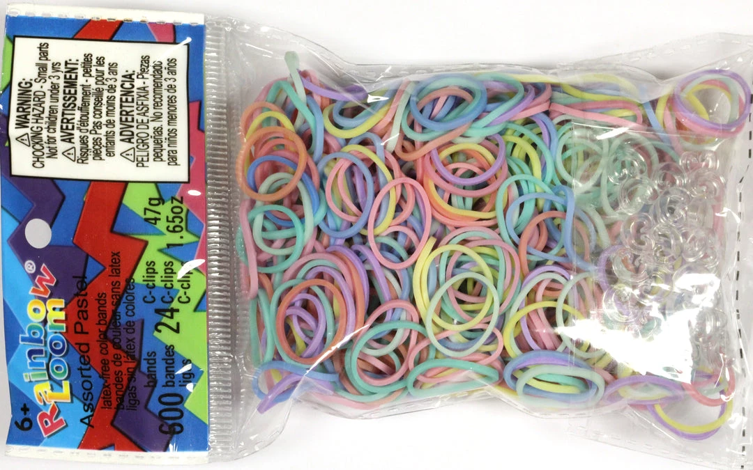 Choon's Design LLC RL Band (Pastel) Pastel Mix Rainbow Loom Rubber Bands 1 Choon's Design LLC RL Band (Pastel) Pastel Mix Rainbow Loom Rubber Bands