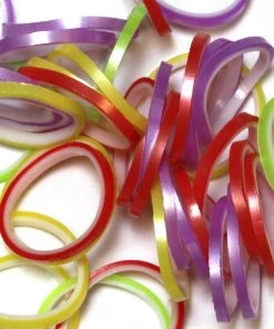 Rainbow Loom USA Webstore RL Band (Pearl 300) Butterfly Mixed Rainbow Loom Rubber Bands