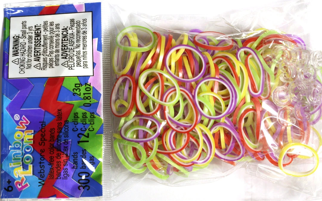 Rainbow Loom USA Webstore RL Band (Pearl 300) Butterfly Mixed Rainbow Loom Rubber Bands 1 Rainbow Loom USA Webstore RL Band (Pearl 300) Butterfly Mixed Rainbow Loom Rubber Bands