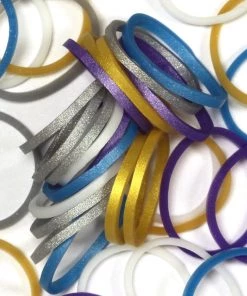 Rainbow Loom USA Webstore Rainbow Loom Rubber Bands RL Band (Silicone 300) Colored Metallic Mixed