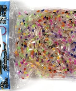 Choon's Design LLC RL Band (Jelly) Confetti Mixed Rainbow Loom Rubber Bands