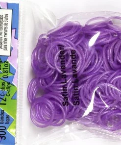 Rainbow Loom USA Webstore RL Band (Cylindric) Satin Lavender