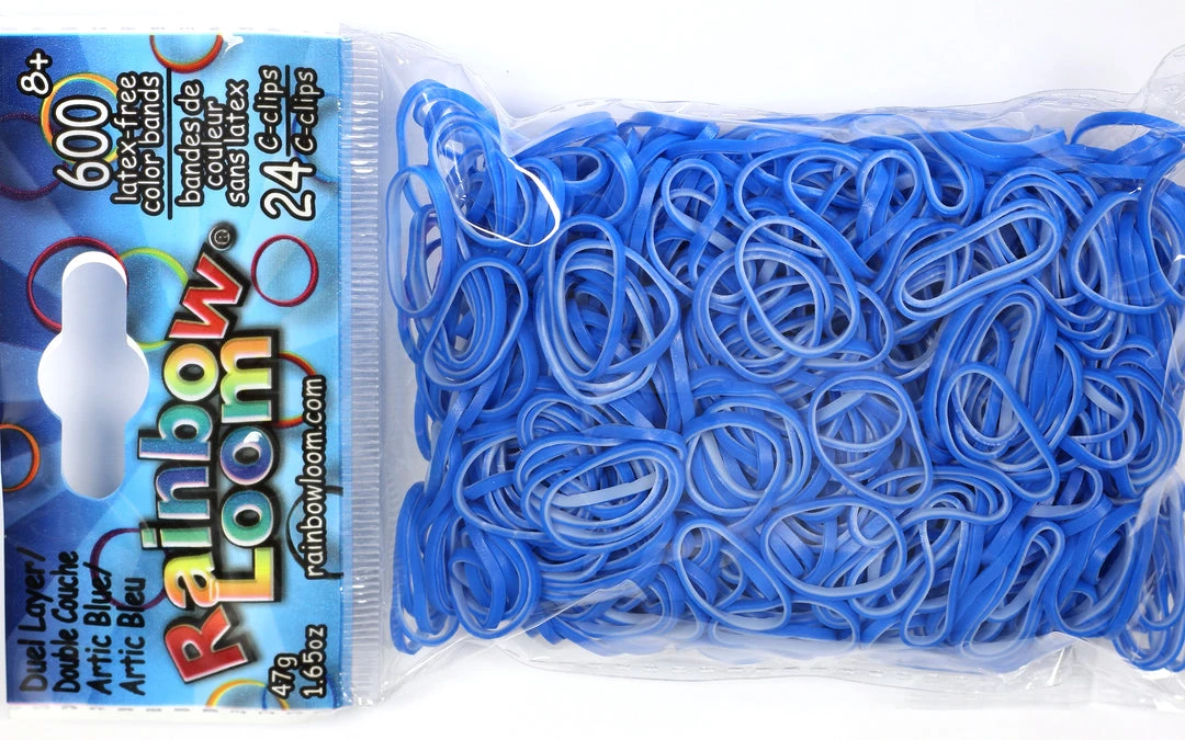 Choon's Design LLC RL Band (DL 600) Arctic Blue Rainbow Loom Rubber Bands 1 Choon's Design LLC RL Band (DL 600) Arctic Blue Rainbow Loom Rubber Bands
