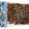 Choon's Design LLC Rainbow Loom Rubber Bands RL Band (DL 600) Chocolate Cupcake