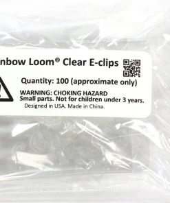 Choon's Design LLC Clear E-clips, Quantity 100 Approximate