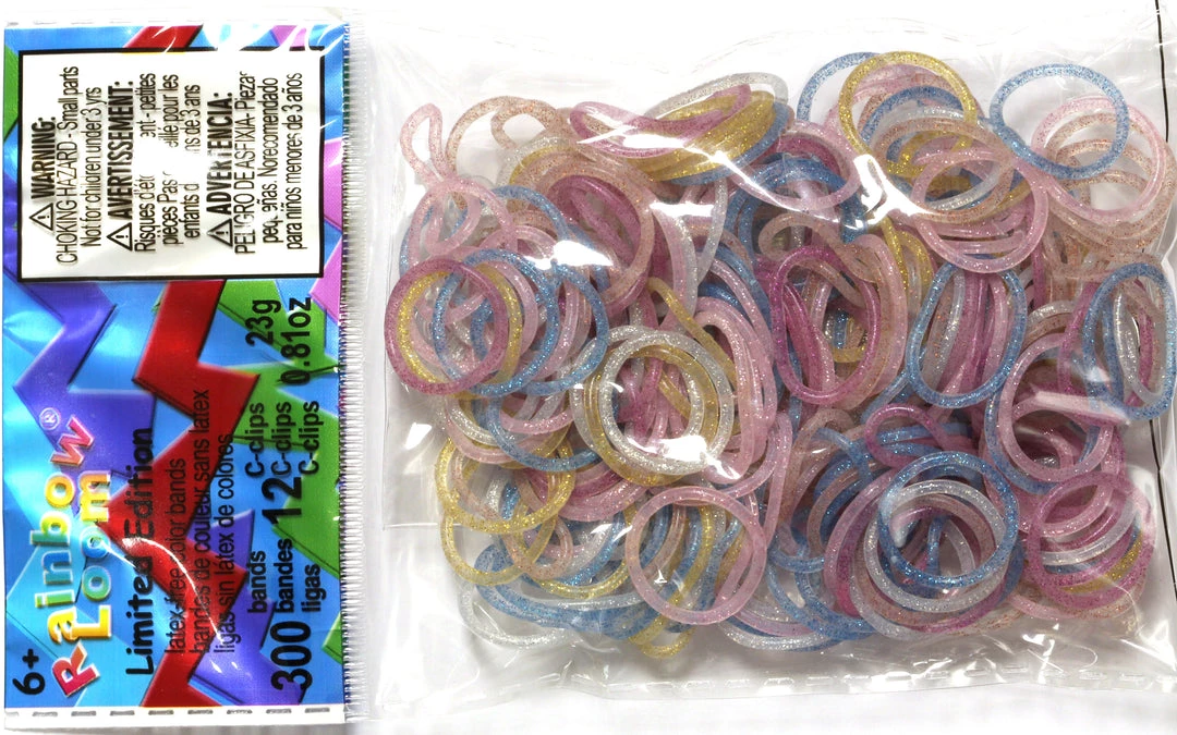 Rainbow Loom USA Webstore RL Band (Limited Edition) Enchanted Glitter Bands Rainbow Loom Rubber Bands 4 Rainbow Loom USA Webstore RL Band (Limited Edition) Enchanted Glitter Bands Rainbow Loom Rubber Bands