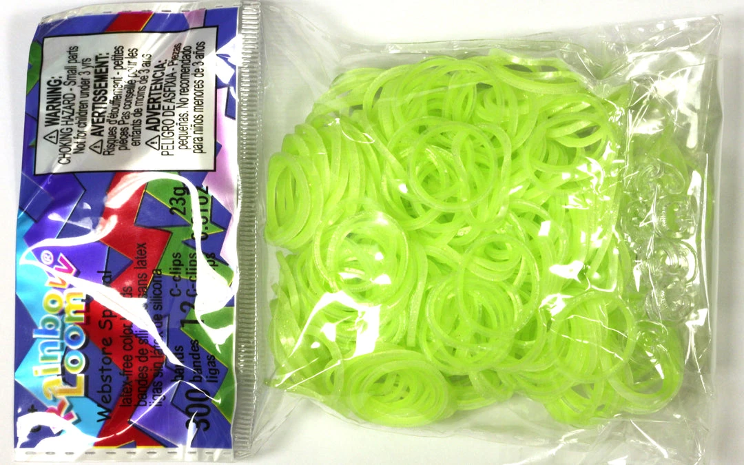 Rainbow Loom USA Webstore RL Band (Sweets 300) Fairy Pastel Lime Green Rainbow Loom Rubber Bands 1 Rainbow Loom USA Webstore RL Band (Sweets 300) Fairy Pastel Lime Green Rainbow Loom Rubber Bands
