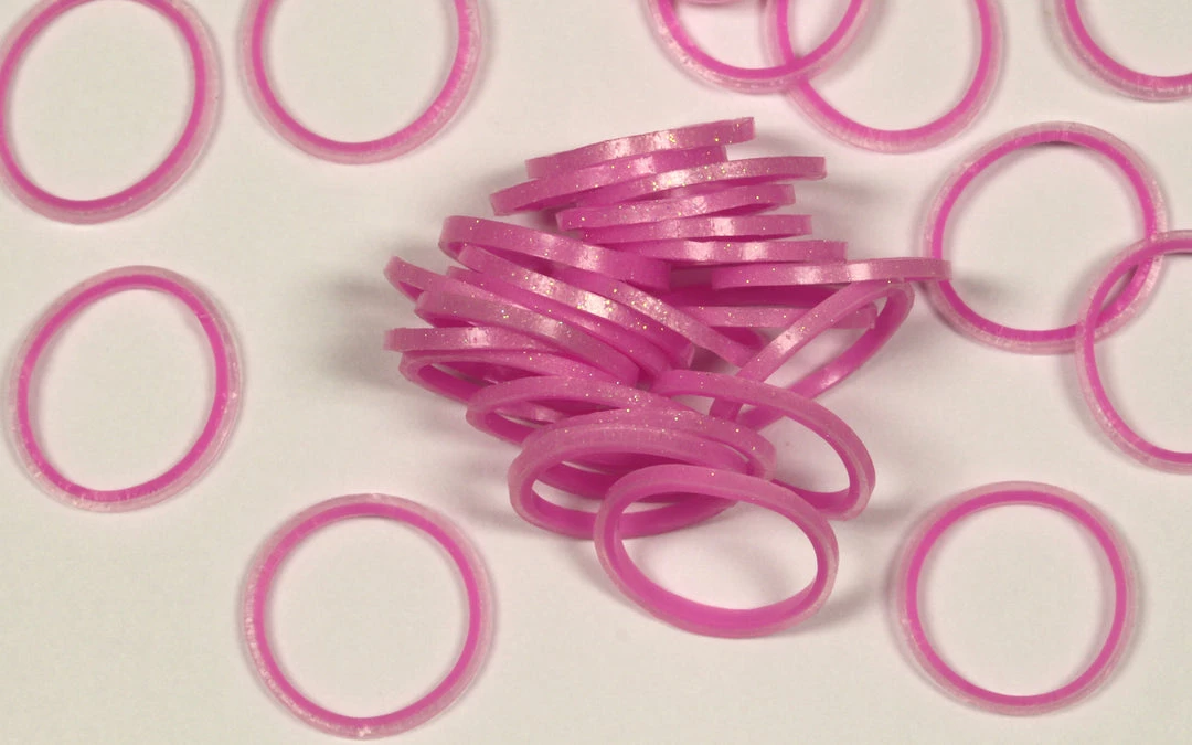 Rainbow Loom USA Webstore RL Band (Sweets 300) Fairy Pastel Pink Rainbow Loom Rubber Bands 2 Rainbow Loom USA Webstore RL Band (Sweets 300) Fairy Pastel Pink Rainbow Loom Rubber Bands