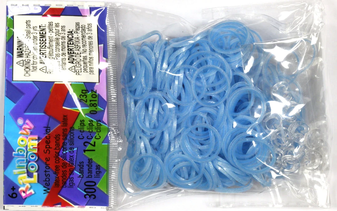 Rainbow Loom USA Webstore Rainbow Loom Rubber Bands RL Band (Sweets 300) Fairy Pastel Turquoise 1 Rainbow Loom USA Webstore Rainbow Loom Rubber Bands RL Band (Sweets 300) Fairy Pastel Turquoise