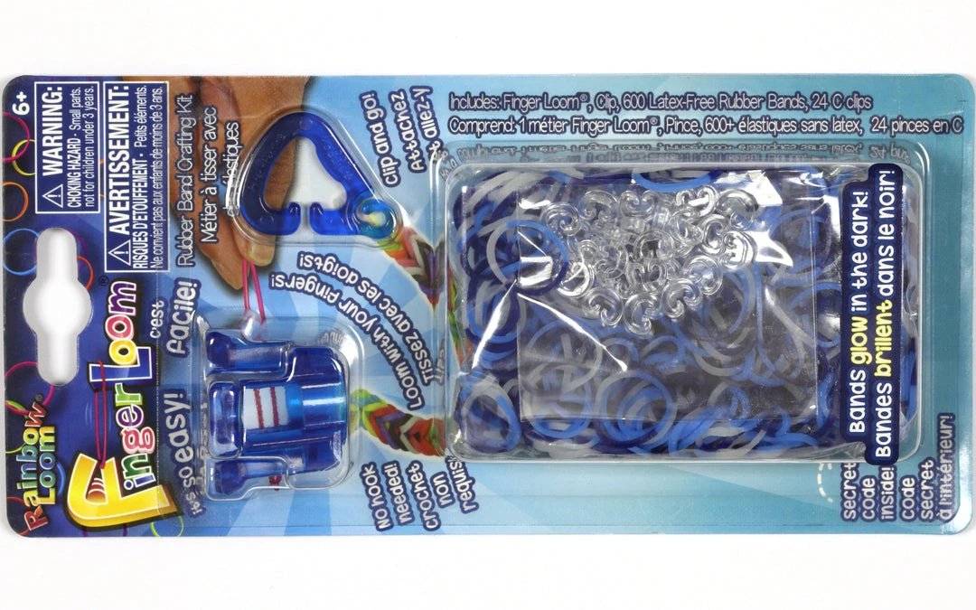 Choon's Design LLC Finger Loom™ (Blue Color) Rainbow Loom Products 1 Choon's Design LLC Finger Loom™ (Blue Color) Rainbow Loom Products