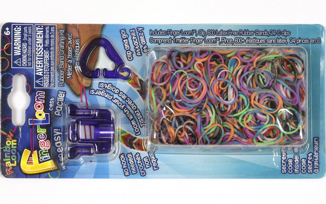 Choon's Design LLC Rainbow Loom Products Finger Loom™ (Purple Color) 1 Choon's Design LLC Rainbow Loom Products Finger Loom™ (Purple Color)