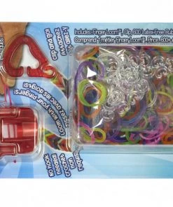 Choon's Design LLC Rainbow Loom Products Finger Loom™ (Red Color)