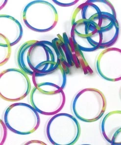 Rainbow Loom USA Webstore Rainbow Loom Rubber Bands RL Band (Tie-Dye 300) Groovy