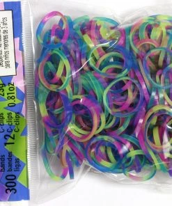 Rainbow Loom USA Webstore Rainbow Loom Rubber Bands RL Band (Tie-Dye 300) Groovy
