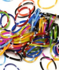 Choon's Design LLC RL Band (Solid) Hippie Mix Rainbow Loom Rubber Bands