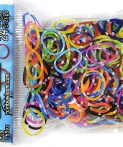 Choon's Design LLC RL Band (Solid) Hippie Mix Rainbow Loom Rubber Bands