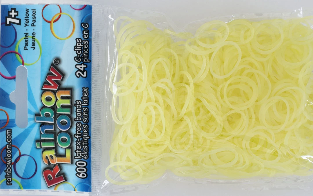 Choon's Design LLC RL Band (Smoothie) Pastel Yellow Rainbow Loom Rubber Bands 1 Choon's Design LLC RL Band (Smoothie) Pastel Yellow Rainbow Loom Rubber Bands