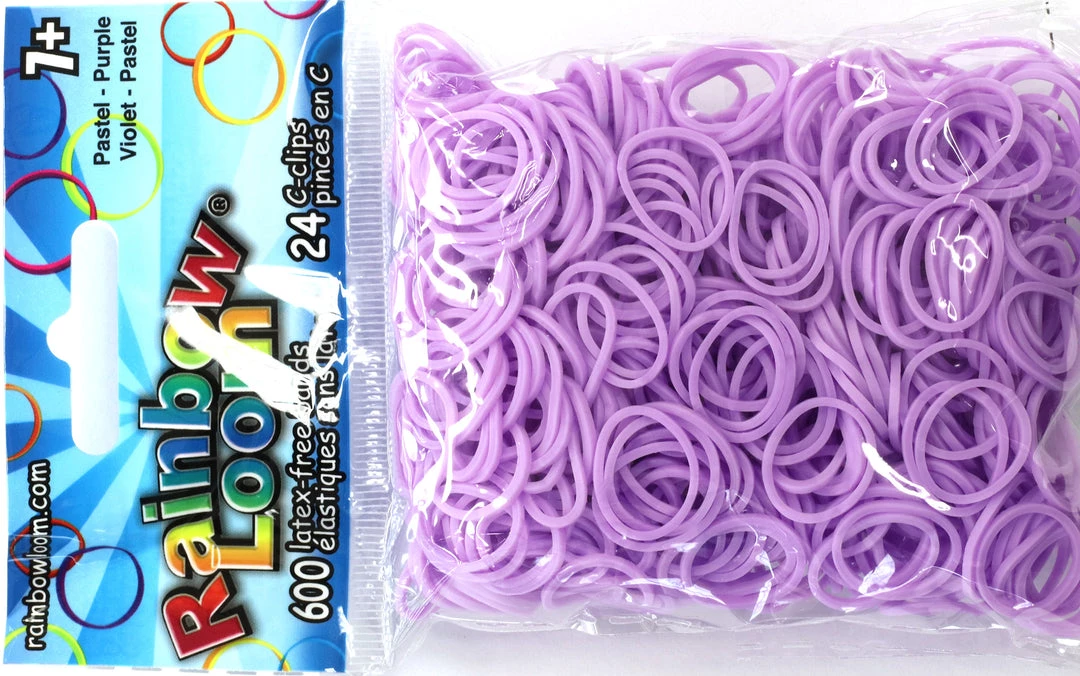 Choon's Design LLC Rainbow Loom Rubber Bands RL Band (Smoothie) Pastel Purple 1 Choon's Design LLC Rainbow Loom Rubber Bands RL Band (Smoothie) Pastel Purple