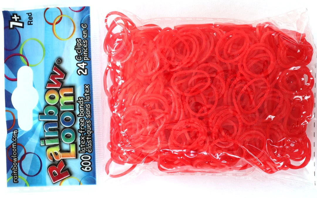 Choon's Design LLC Rainbow Loom Rubber Bands RL Band (Opaque) Red (New Formulation) 1 Choon's Design LLC Rainbow Loom Rubber Bands RL Band (Opaque) Red (New Formulation)