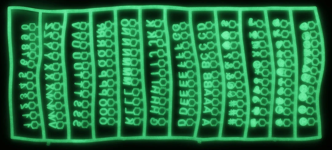 Choon's Design LLC Loose Loomoji® Glow In The Dark Charm, Qty: 3 Sheets 1 Choon's Design LLC Loose Loomoji® Glow In The Dark Charm, Qty: 3 Sheets