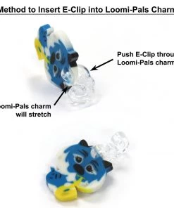 Choon's Design LLC Clear E-clips, Quantity 100 Approximate