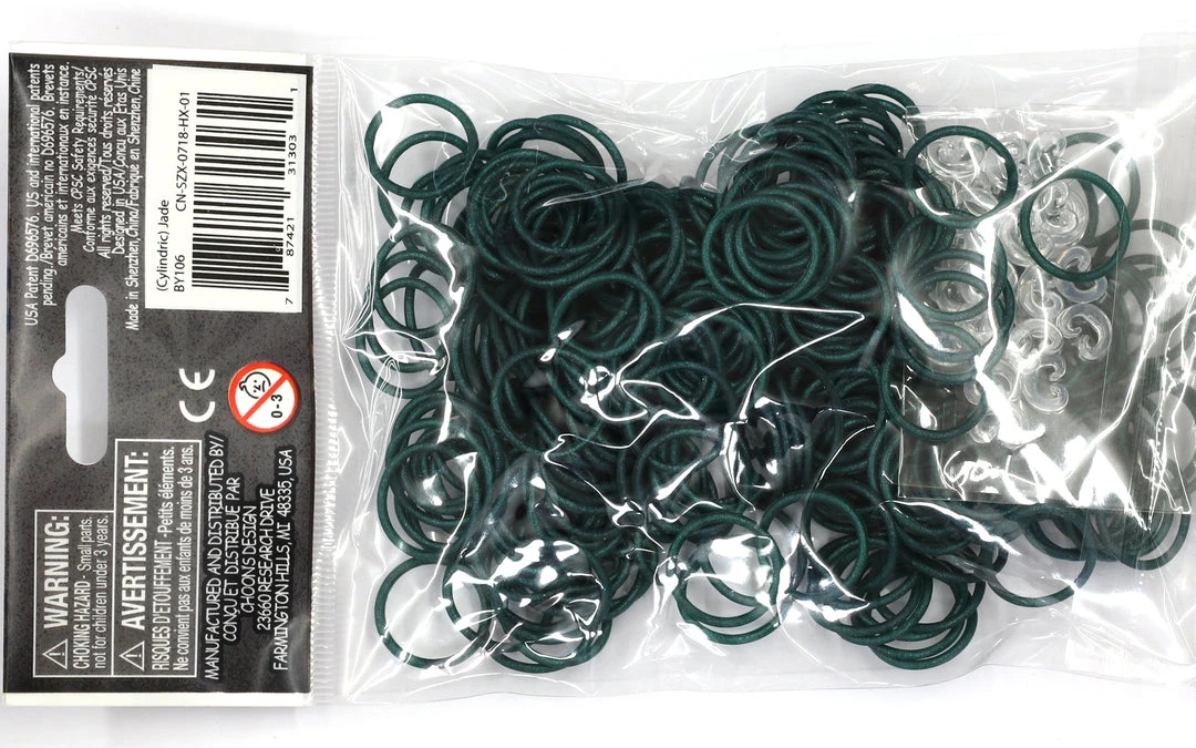Rainbow Loom USA Webstore RL Band (Cylindric) Jade 1 Rainbow Loom USA Webstore RL Band (Cylindric) Jade