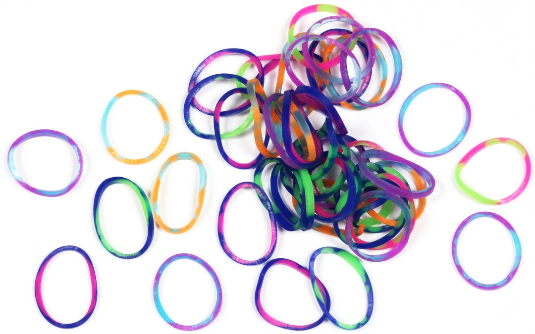 Choon's Design LLC RL Band (Jelly) Rainbow Tie-Dye Rainbow Loom Rubber Bands 2 Choon's Design LLC RL Band (Jelly) Rainbow Tie-Dye Rainbow Loom Rubber Bands