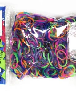 Choon's Design LLC RL Band (Jelly) Rainbow Tie-Dye Rainbow Loom Rubber Bands