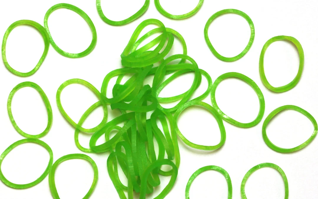 Choon's Design LLC Rainbow Loom Rubber Bands RL Band (Jelly) Lime Green 2 Choon's Design LLC Rainbow Loom Rubber Bands RL Band (Jelly) Lime Green