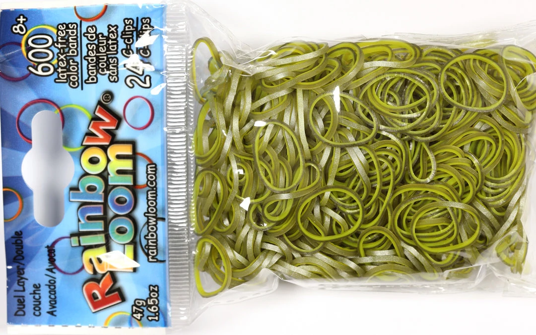 Choon's Design LLC RL Band (Medieval 600) Avocado Rainbow Loom Rubber Bands 1 Choon's Design LLC RL Band (Medieval 600) Avocado Rainbow Loom Rubber Bands