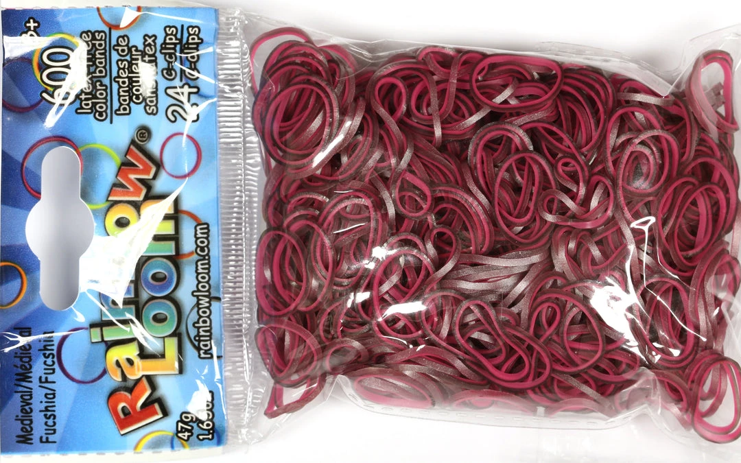 Choon's Design LLC Rainbow Loom Rubber Bands RL Band (Medieval 600) Fuchsia 1 Choon's Design LLC Rainbow Loom Rubber Bands RL Band (Medieval 600) Fuchsia