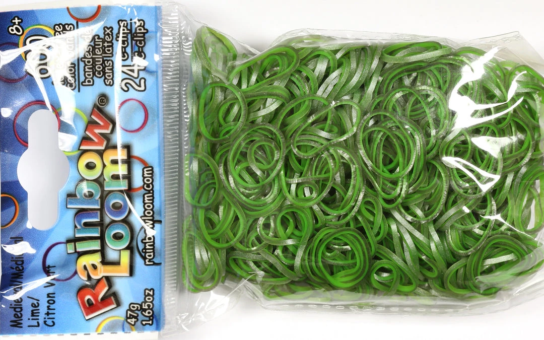 Choon's Design LLC RL Band (Medieval 600) Lime Green Rainbow Loom Rubber Bands 1 Choon's Design LLC RL Band (Medieval 600) Lime Green Rainbow Loom Rubber Bands
