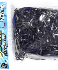 Choon's Design LLC Rainbow Loom Rubber Bands RL Band (Medieval 600) Navy Blue