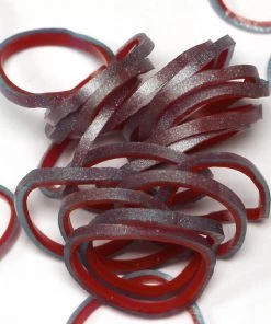 Choon's Design LLC RL Band (Medieval 600) Red Rainbow Loom Rubber Bands