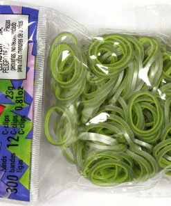 Rainbow Loom USA Webstore RL Band (Medieval 300) Neon Green Rainbow Loom Rubber Bands