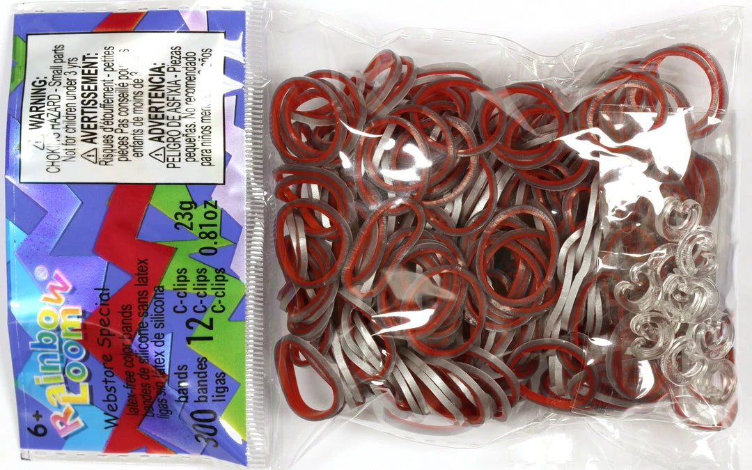 Rainbow Loom USA Webstore Rainbow Loom Rubber Bands RL Band (Medieval 300) Red 1 Rainbow Loom USA Webstore Rainbow Loom Rubber Bands RL Band (Medieval 300) Red