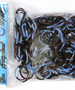 Choon's Design LLC RL Band (Spooky) Midnight Blue Glow Rainbow Loom Rubber Bands