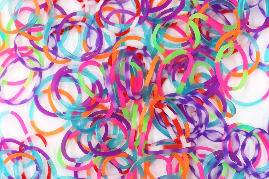 Rainbow Loom USA Webstore RL Band (Tie-Dye) Mixed Dual Color 3 Rainbow Loom USA Webstore RL Band (Tie-Dye) Mixed Dual Color