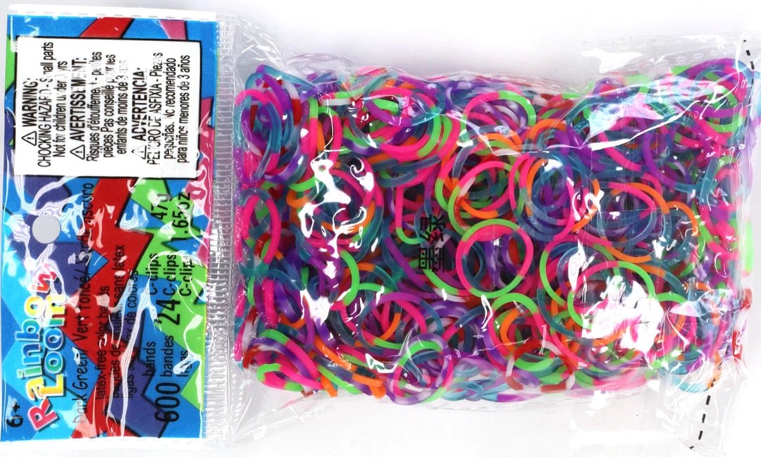 Rainbow Loom USA Webstore RL Band (Tie-Dye) Mixed Dual Color 1 Rainbow Loom USA Webstore RL Band (Tie-Dye) Mixed Dual Color