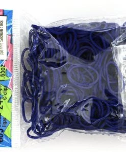 Choon's Design LLC RL Band (Opaque) Navy Blue Rainbow Loom Rubber Bands