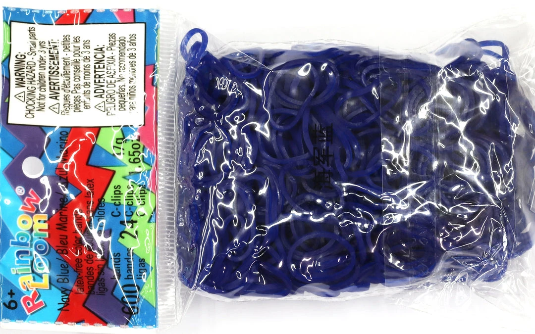Choon's Design LLC RL Band (Jelly) Navy Blue Rainbow Loom Rubber Bands 1 Choon's Design LLC RL Band (Jelly) Navy Blue Rainbow Loom Rubber Bands