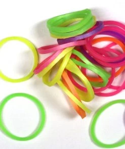 Rainbow Loom USA Webstore RL Band (Silicone 300) Mixed Neon