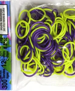Rainbow Loom USA Webstore Rainbow Loom Rubber Bands RL Band (Limited Edition) Neon Yellow N Royal Purple