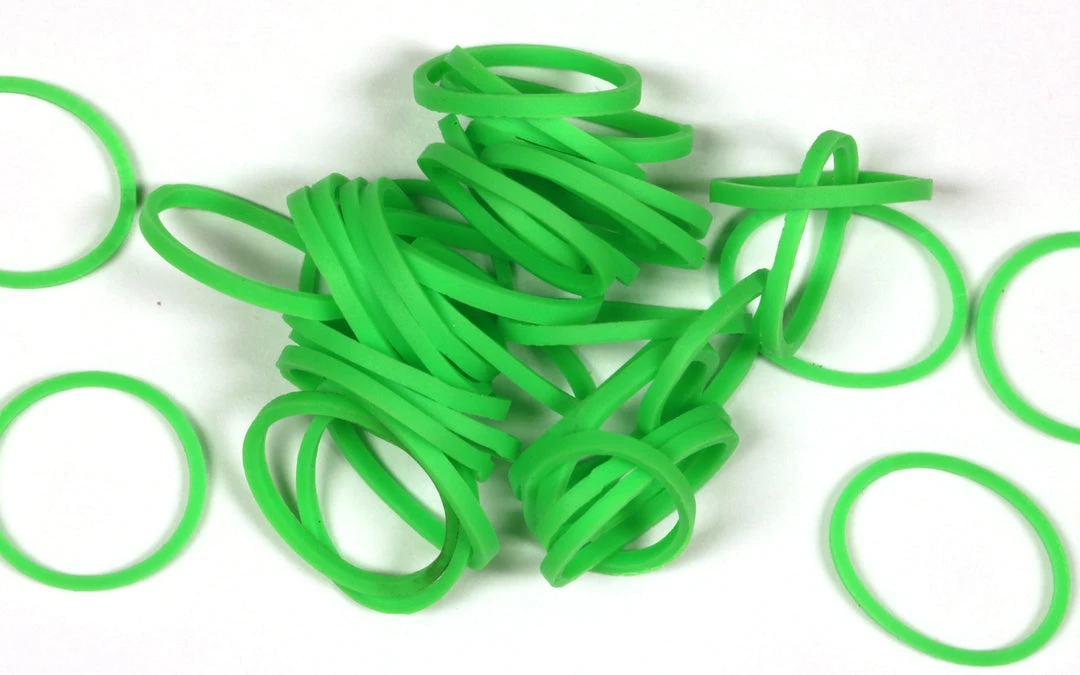 Rainbow Loom USA Webstore RL Band (Silicone 300) Neon Green 2 Rainbow Loom USA Webstore RL Band (Silicone 300) Neon Green