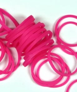 Rainbow Loom USA Webstore RL Band (Silicone 300) Neon Pink