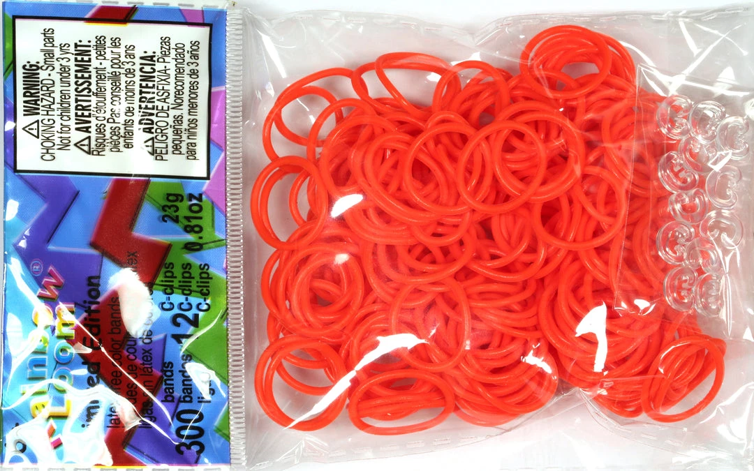 Rainbow Loom USA Webstore RL Band (Limited Edition) Orange Blaze Rainbow Loom Rubber Bands 1 Rainbow Loom USA Webstore RL Band (Limited Edition) Orange Blaze Rainbow Loom Rubber Bands
