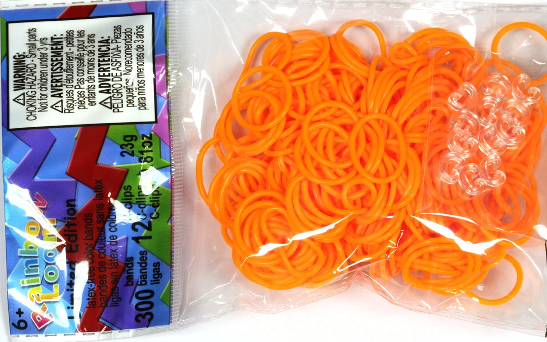Rainbow Loom USA Webstore RL Band (Limited Edition) Orange Zest Rainbow Loom Rubber Bands 1 Rainbow Loom USA Webstore RL Band (Limited Edition) Orange Zest Rainbow Loom Rubber Bands